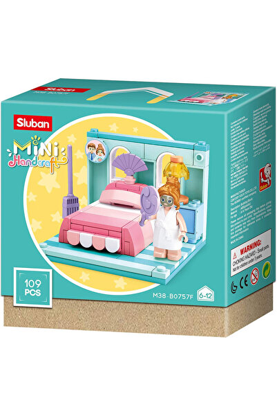 Sluban Mini Handcraft Building Blocks (6 Boxes) , for Ages 6+ Years Old