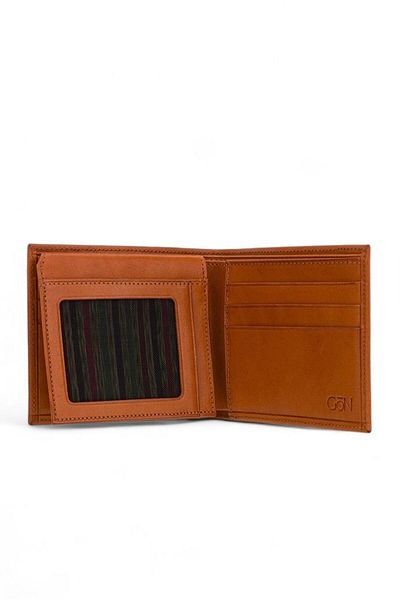 GÖN Men's Wallet - Gön Veron Tan Leather, 13 Veron Model