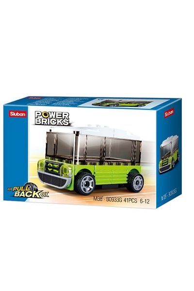 Sluban Power Bricks Series - Bus Building Blocks 41PCS
