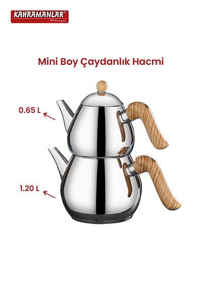 Kahramanlar Damla Mini Size Teapot Set