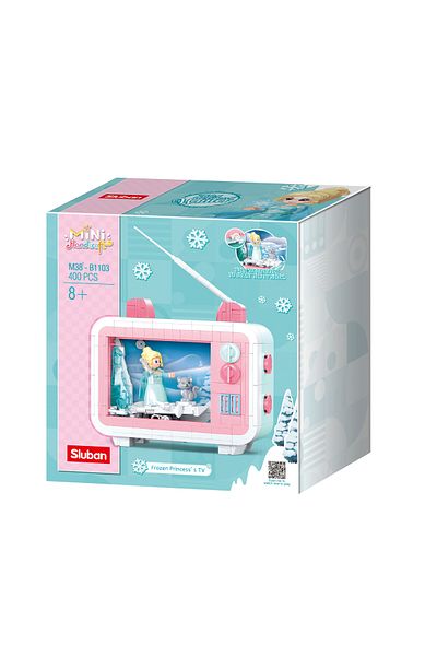 Sluban Mini HandCraft Series - Frozen Princess's TV Building Blocks 400 PCS
