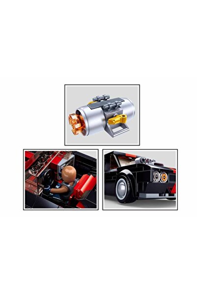 Sluban Model Bricks Series - Street Racer Car 2 in 1 Building Blocks 328 PCS with Mini Figuer