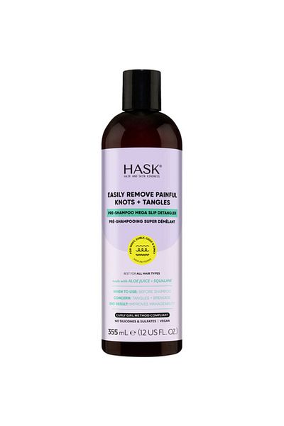 HASK TEXTURE SOLUTIONS PRE-SHAMPOO MEGA SLIP DETANGLER 355ML