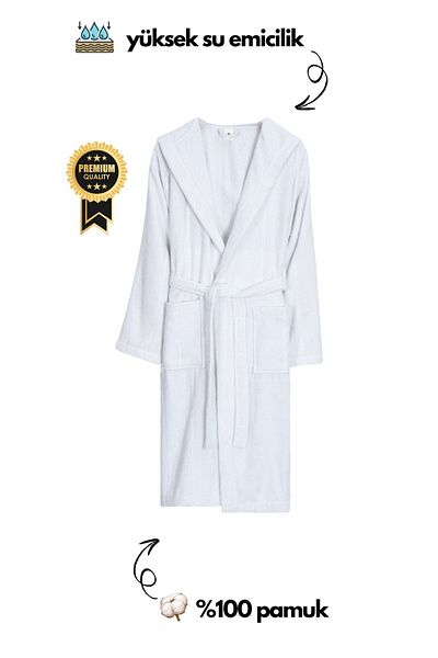 Loyal Home Premium μπουρνούζι Unisex βαμβακερό