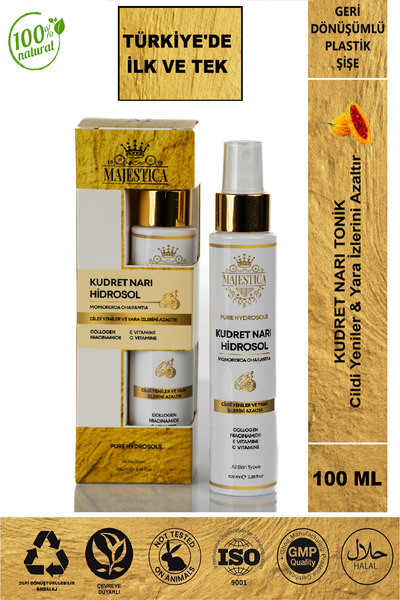 Majestica Kudret Narı Hidrosol 100 Ml, Momordica Charantia Water