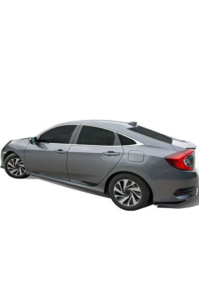 Omsa Honda Civic Fc5 Sd Krom Cam Alt Çıtası 8 Parça 2016-2021 Arası