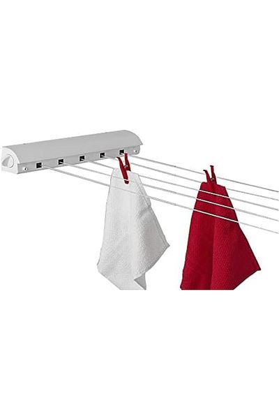 STOREMAX Jvnna Geras White Laundry Rack - M-B23-01 Shpjvn 646268