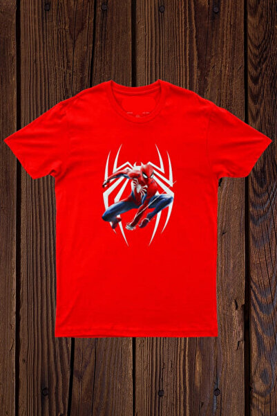 FECCY Tricou oversize din bumbac cu imprimeu Spider-Man