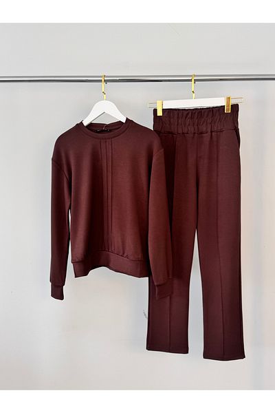Posh Chic 2-Piece Tracksuit Set - Experience Comfort and Elegance Together