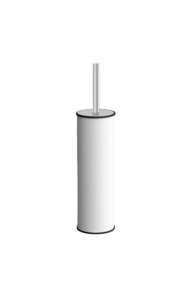 Neva Stainless Smart Cover - White Toilet Brush