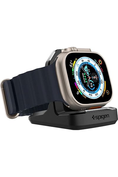 Spigen Night Stand Rugged Armor Night Stand Compatible with Apple Watch Series