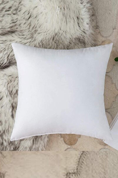 İzgi Concept 4 Pieces of Kirlent Inner Pillow 43x43 Cm Extra Plump 100% Silicone Filling High Quality 350gr