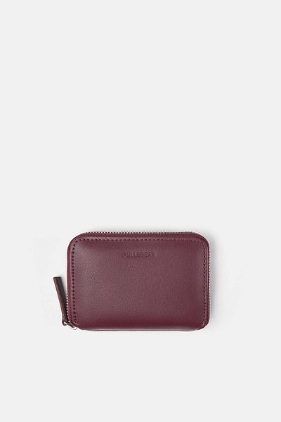 Pull & Bear Rubberised purse wallet