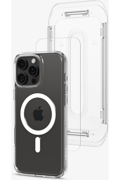 Spigen Θήκη iPhone 16 Pro Max Υπέρ-Υβριδική Magsafe+Προστατευτικό Οθόνης από ...