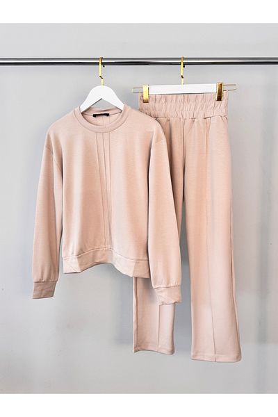 Posh Chic 2-Piece Tracksuit Set - Experience Comfort and Elegance Together
