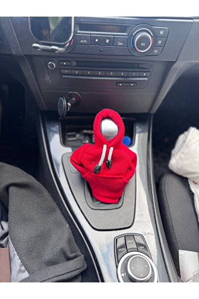 Ebru Kırmızı Vites Poları - Kapşonlu Vites Poları A Kalite