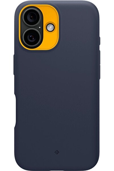 Spigen Caseology iPhone 16 Kılıf Nano Pop Mag MagSafe özellikli Blueberry Nav...