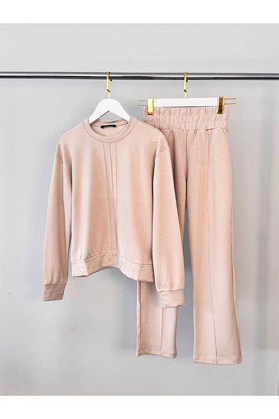 Posh Chic 2-Piece Tracksuit Set - Experience Comfort and Elegance Together