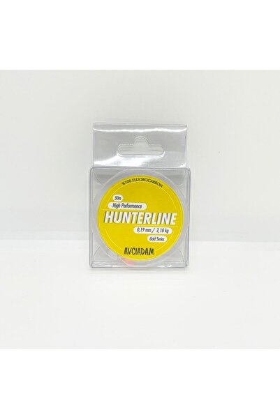 Avcıadam Hunterlıne Gold Fluorocarbon 0.19 Mm 30m