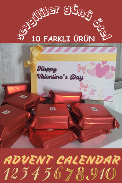 Zümrüt OyuncakStore Yılbaşı Özel 10'lu Takı Hediye Seti