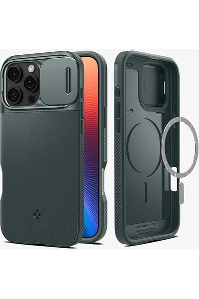 Spigen Case for iPhone 16 Pro - Optical Armor, Magfit Magsafe
