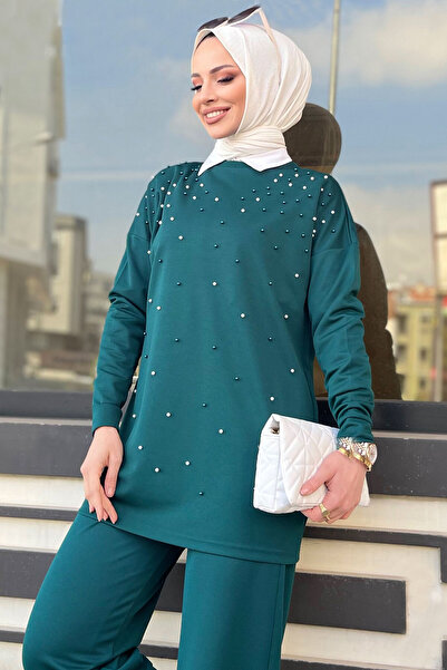 TOFİSA 11334-zumrut Tunic Trousers