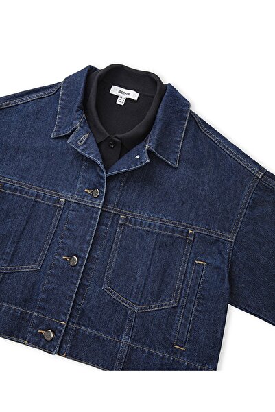 İpekyol Triko mix denim mont