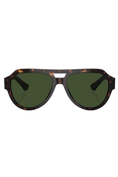 Dolce&Gabbana Dolce & Gabbana Man Square Sunglasses- Dg 4466 - Lense Size:56mm - Havana