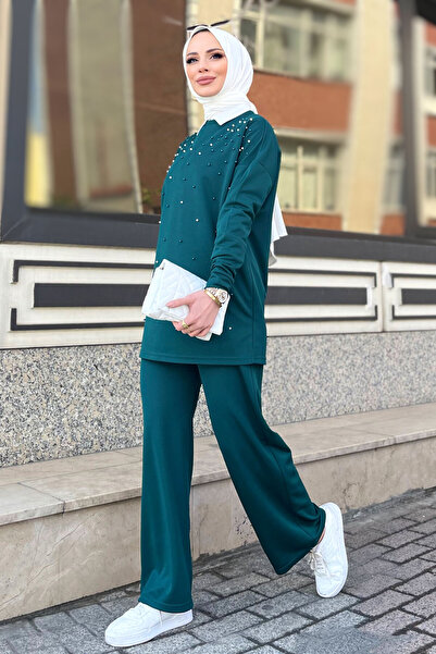 TOFİSA 11334-zumrut Tunic Trousers