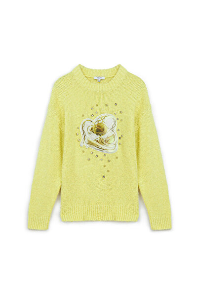 Twist TROK BASKILI VE PATCH'Lİ KAZAK