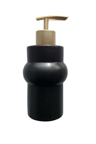 AROW Jane Porcelain Liquid Soap Dispenser Black Dc1.Tr-3284-1