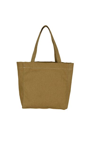 MUBO M45 Column Gift Snap Closure The B Bag Canvas Fabric Daily Women's Shoulder Bag