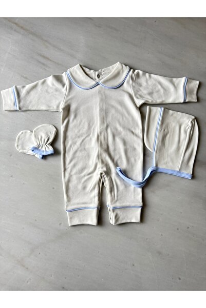 Maison Mila Yenidoğan Biyeli 10 Parça Bebe Pamuklu Hastane Çıkışı