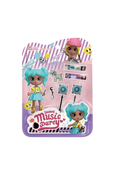 4İ Oyuncak Nana & Arkadaşları Müzik Eğlencesi Aksesuarlı Figür Bebekler