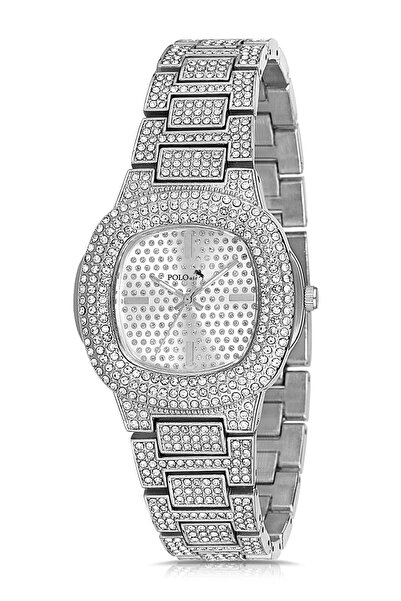Poloair Single Row Luxury Stone Women's Wristwatch