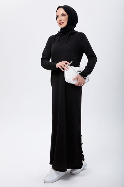 TOFİSA 13082-BLACK Dress