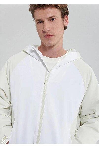 Mavi M0110319-70134 Kapüşonlu Ceket Kum Beji Ss