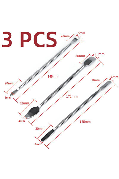 Choice 3 قطع 3 قطع من المخل المعدني لإصلاح الهاتف المحمول أداة فتح المخل المعدني مجموعة تفكيك الهاتف المحمول