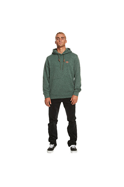 Quiksilver Ανδρικό φούτερ Keller Hood Πράσινο Casual Φούτερ ΑΝΔΡΙΚΟ ΦΟΥΤΕΡ EQYFT04837