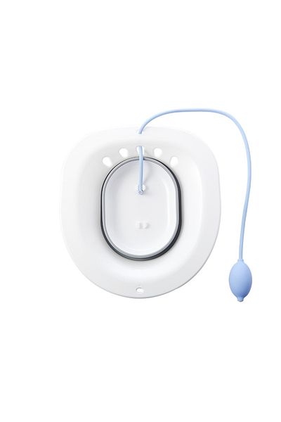 Choice Gray Sitz Bath For Hemorrhoids, Sitz Bath For Toilet Seat, Postpartum Care, Sits Bath Kit For Women,