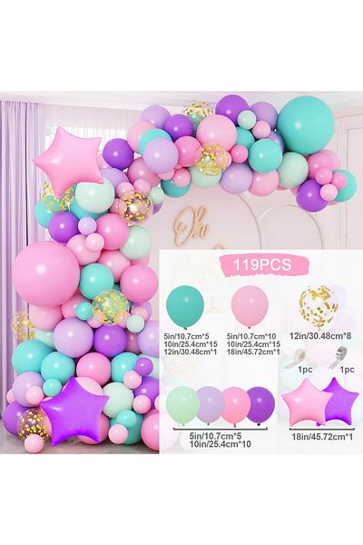 Choice AS SHOWN 1 Unicorn Balloons Garland Arch Kit Confetti Latex Balloons Wedding Birthday Party Decorati