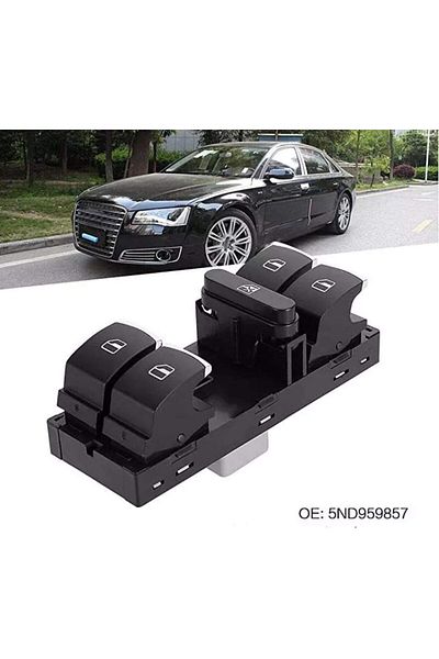 Choice Driver Side Window Master Control Switch for VW Touran Tiguan Passat B6 B7 CC Golf Mk5 MK6 Jetta ...