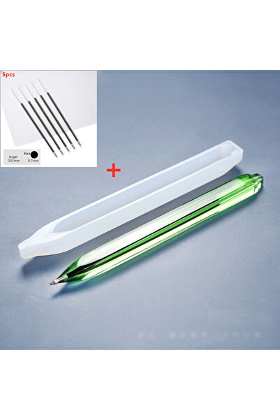 Choice مجموعة من 6 قوالب سيليكون شفافة من الراتنج المجفف للزهور المزخرفة، قال...