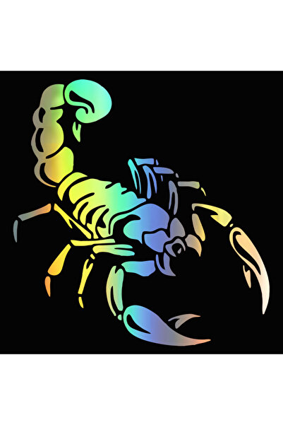 Choice 19.3CMX20CM G134 LASER G134 19.3X20CM Personality Scorpion Car Sticker...
