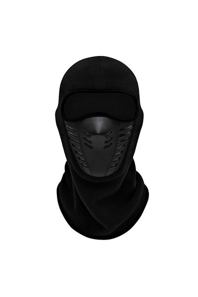 Choice Black Motorcycle Mask Fleece Thermal Face Mask Keep Warm Moto Riding Balaclava Motorbike Biker Winte