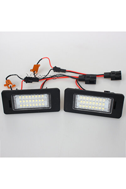 Choice قطعتان من مصابيح لوحة ترخيص LED بـ 24 مصباح SMD لسيارات سكودا تافيا 3،...