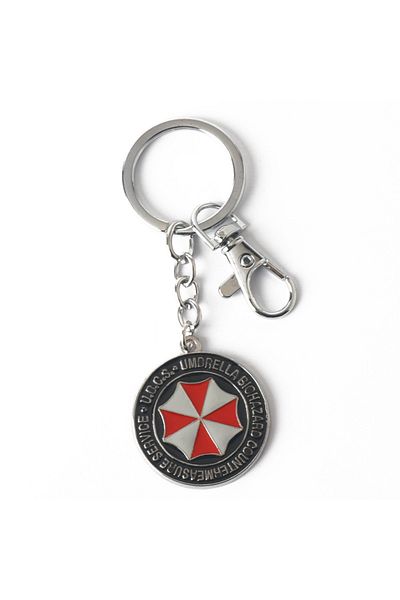 Choice 6 Cm 1 Residents Evils Key Chain Adornment Gifts Car Keychain Toy Umbrella Corporation Sublimation B