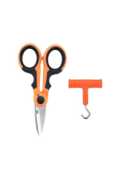 Choice مقص صيد هيريسي الذهبي المصنوع من الفولاذ المقاوم للصدأ، ملحقات مقص محم...