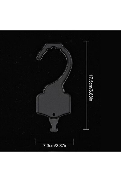 APWIKOGER شماعة تكتيكية سوداء لأحزمة مشبك الكوبرا وحزام الخصر وخزانة العرض وا...