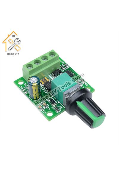 Aideepen DC 1.8V-15V 2A 30W PWM Motor Speed Controller Regulator Low Voltage Fan Speed Control Switch PWM ...